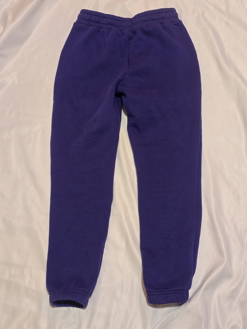 Mondetta Kids Purple Fleece Joggers with Elastic Cuffs M